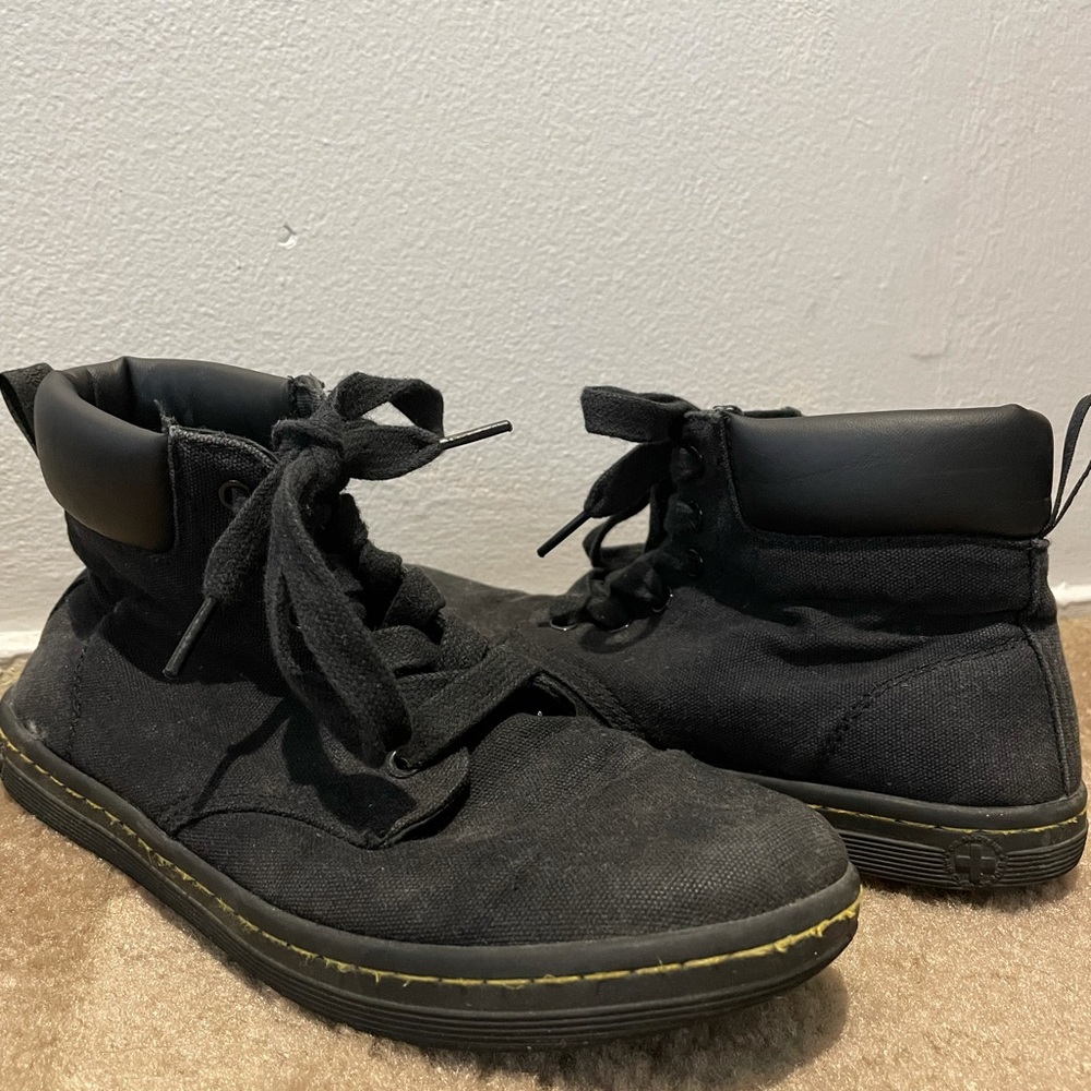 Canvas Dr. Marten boots - Picture 2 of 2